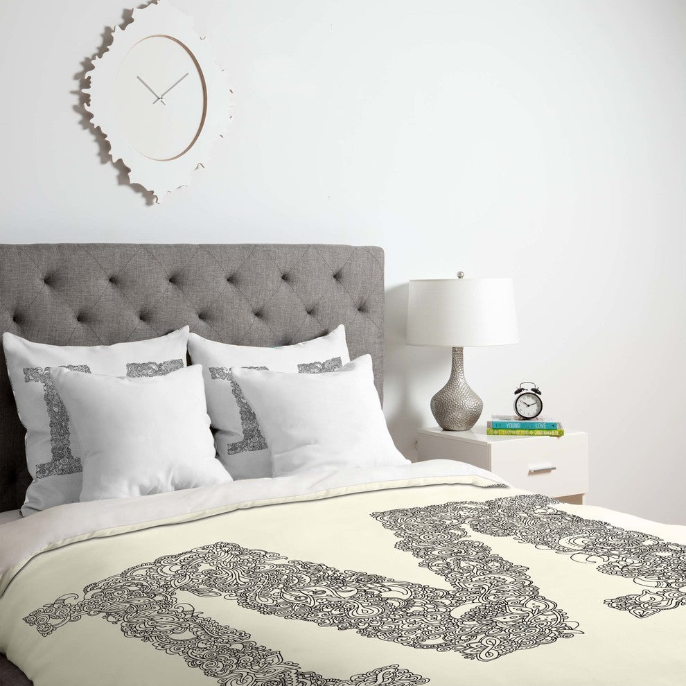 Deny Designs Martin Bunyi Isabet M Duvet Cover - Lightweight