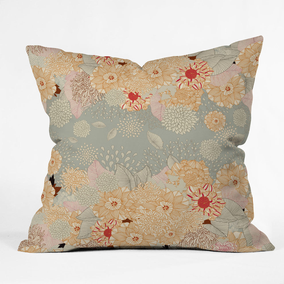 Iveta Abolina Creme De La Creme Outdoor Throw Pillow