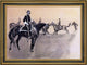 Frederic Remington West Pont Riding Hall Framed Premium Canvas Print, 16"x24"