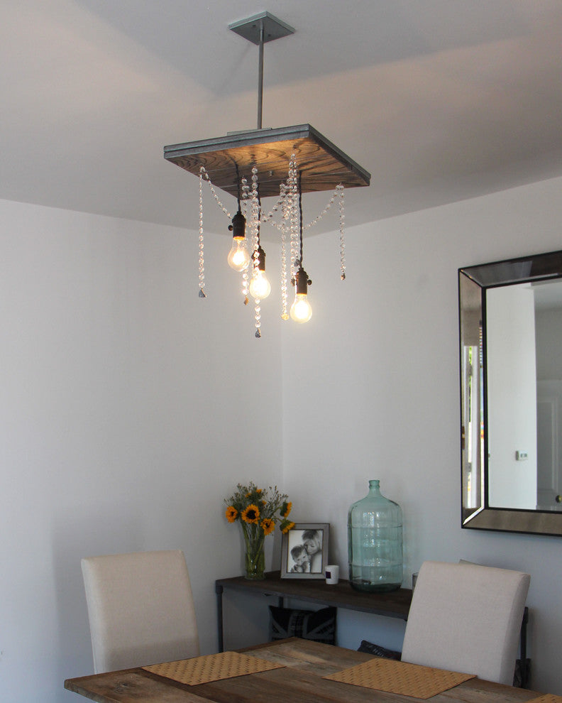 Basel Double Pendant Fixture, 18"