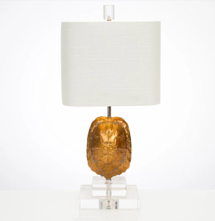 Tortoise Accent Lamp, 17.5"H