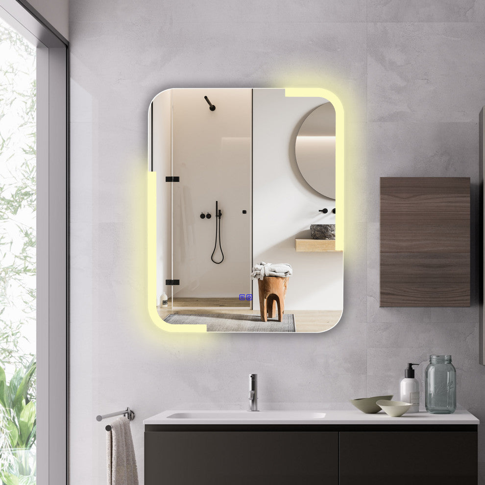 CHLOE Lighting LUMINOSITY Rectangular TouchScreen LED Mirror