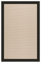 Capel Zoe-Beach Sisal Ebony 2009_314 Machine Tufted Rugs - 5' X 8' Rectangle