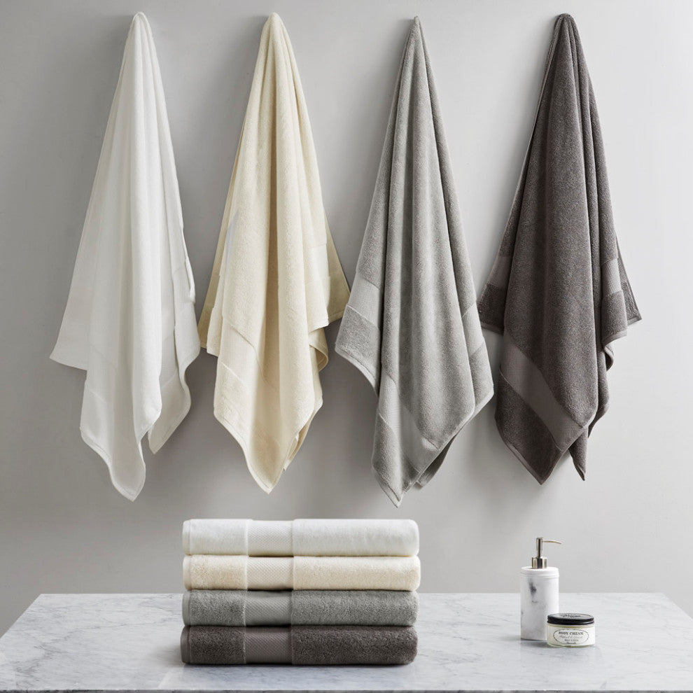 Madison Park Signature Turkish 100% Cotton Bath Sheet 2 Piece Set