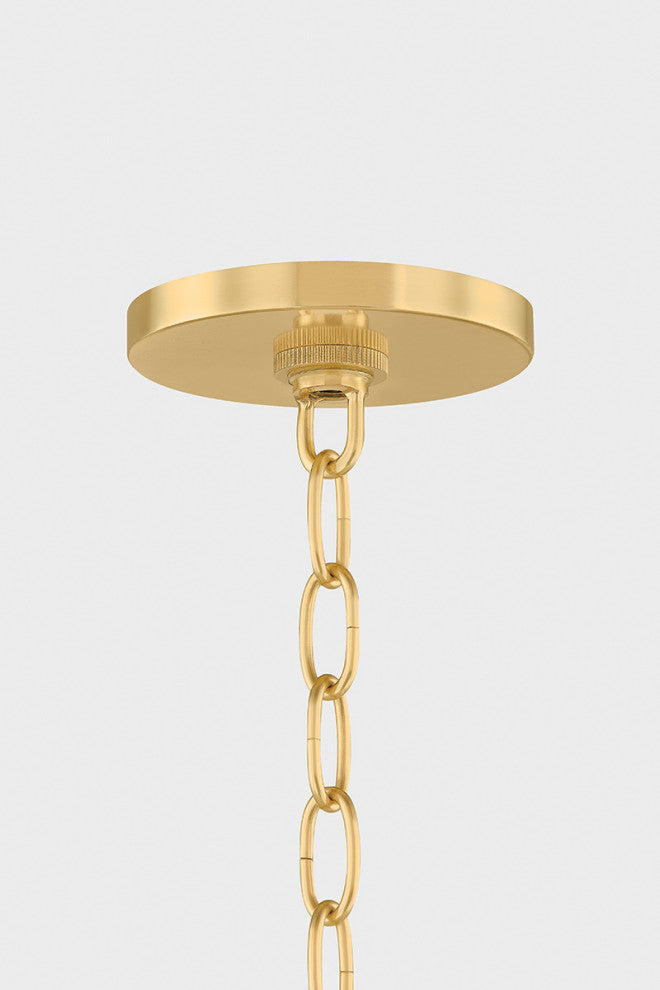 Mitzi Nadine Chandelier Aged Brass