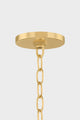 Mitzi Nadine Chandelier Aged Brass