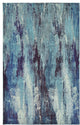 Unique Loom Blue Jardin Lilly 5' 0 x 8' 0 Area Rug