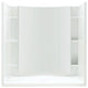 Sterling Alcove 60"x36"x77" Vikrell Center Shower Kit, White
