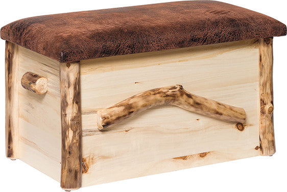 Rustic Aspen Log Bedroom Set, King