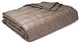 PUFF Packable Down Alternative Indoor/Outdoor Water Resistant Blanket , Taupe, K