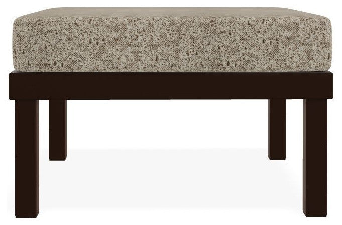 Larssen Cushion Deep Seating Outdoor Ottoman, Restore Sparrow/Kona