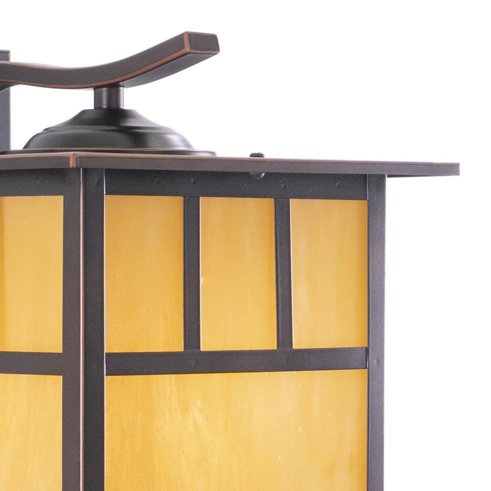 Mission 9" Outdoor Wall Light Burnished Bronze