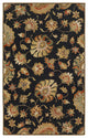 Surya Caesar CAE-1027 Traditional Area Rug, Black, 5' x 8' Rectangle