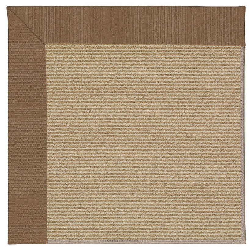 Zoe-Sisal Machine Tufted Rectangle Rug, Cafe, 2'x3'