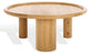 Safavieh Couture Madelynn Round Wood Coffee Table, Natural
