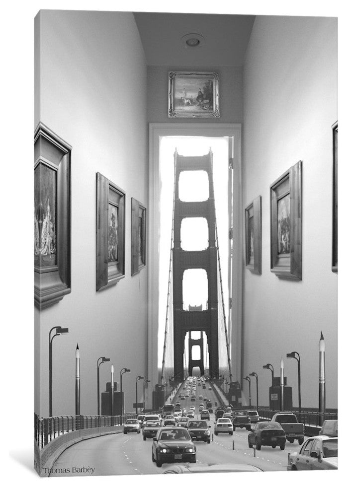 "Drive Thru Gallery Gallery" by Thomas Barbey, 40x26x1.5"