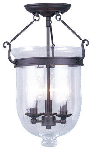 Jefferson Ceiling Mount, Bronze