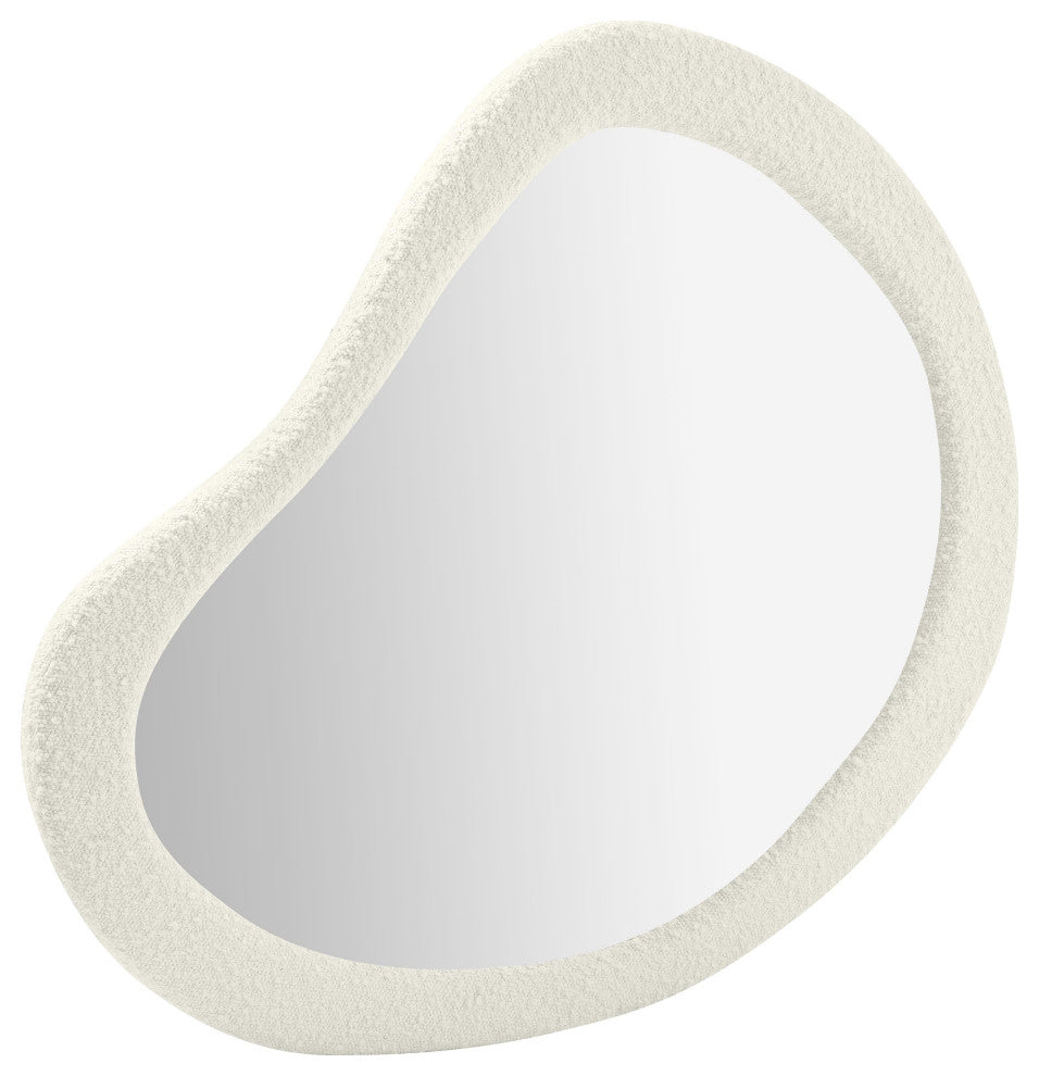 Klaryss Teardrop Boucle Mirror