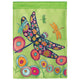 Flag  Double Applique  Dragonflies Burlap  Garden