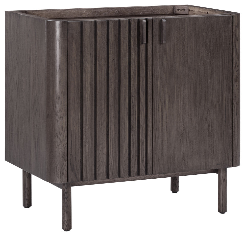 Blakely Vanity Only Collection, Brown Oak, 36