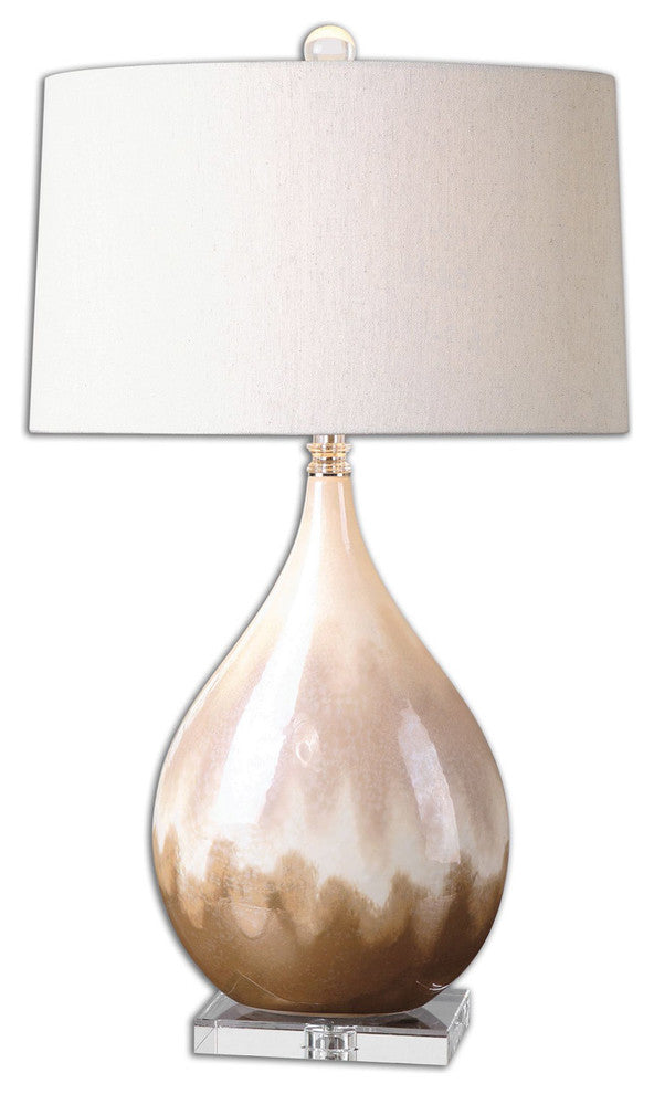Flavian 1-Light Glazed Ceramic Lamps