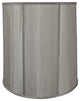 35007 Empire Shape Spider Lamp Shade, Silver Gray, 18" wide, 16"x18"x18"