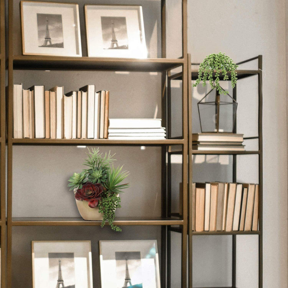 Succulent Assortment Picks, Six Pack Natural Sized Artificial Plants