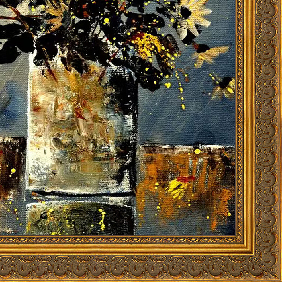 Still Life 4521, Baroque Antique Gold Frame