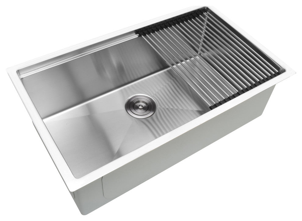 32" Prestige Series Undermount Single Kitchen Sink
