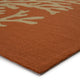 Jaipur Living Bough Out Indoor/Outdoor Floral Orange/Taupe Area Rug, 2'x3'
