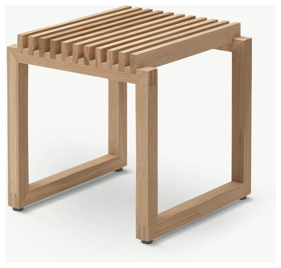 Skagerak Cutter Stool, Wood, Oak