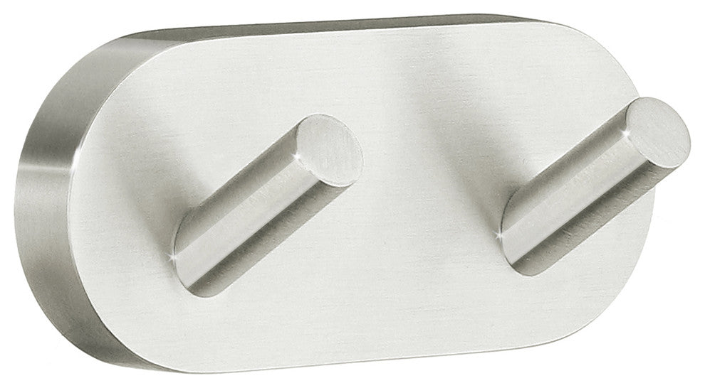 Home Double Towel Hook Chrome