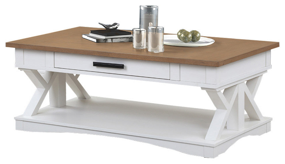 Cocktail Table With 2 Chairside Tables