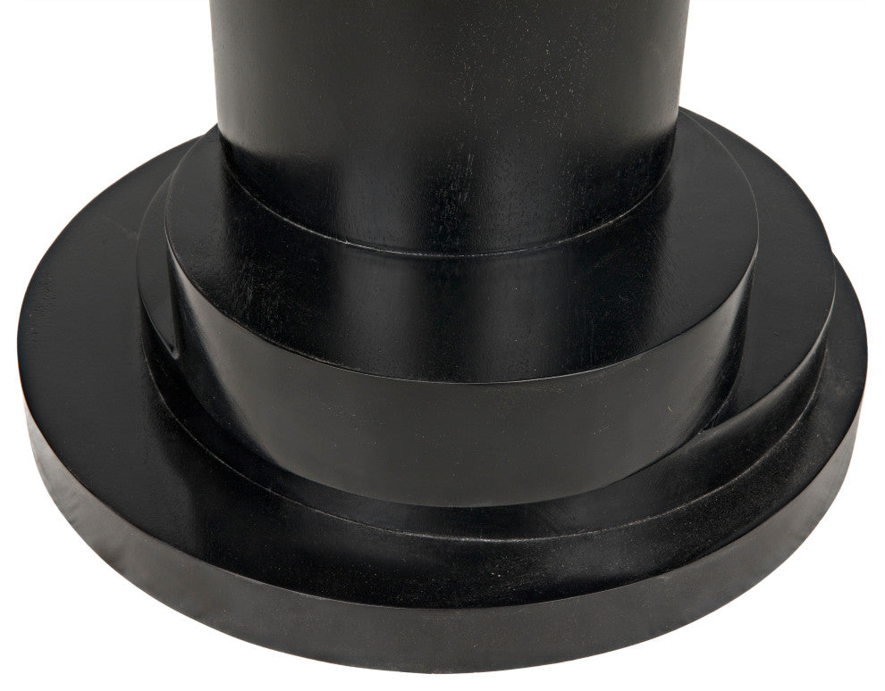 Hugo Side Table, Hand Rubbed Black