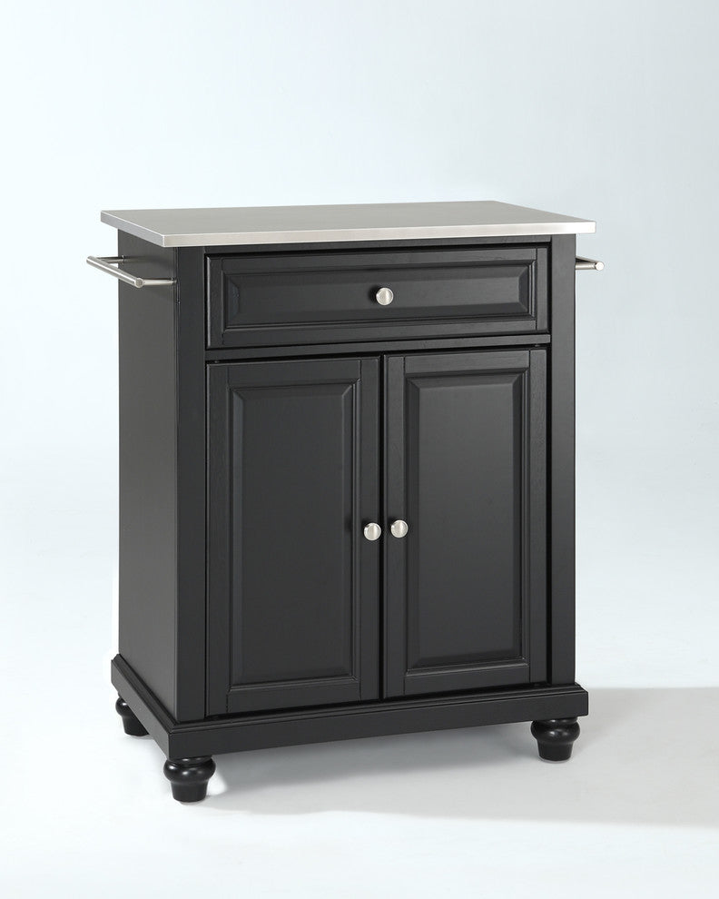 Cambridge Stainless Steel Top Portable Kitchen Island