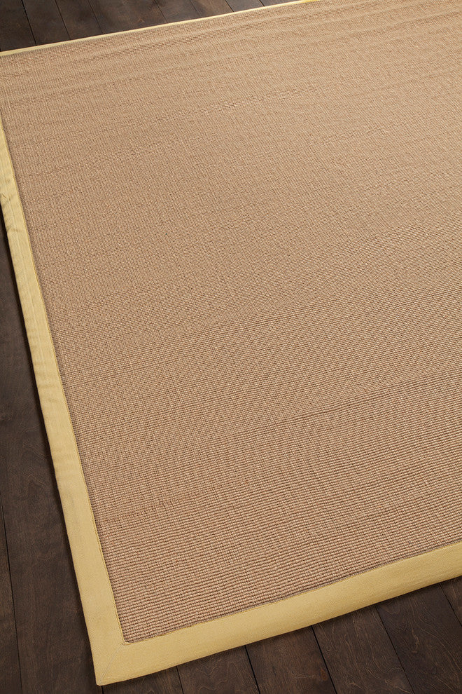 Bay Contemporary Area Rug, Yellow, 9'x13' Rectangle