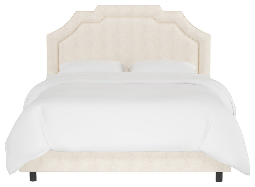 Queen Bed, Zuma White