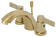 Kingston Brass Mini-Widespread Bathroom Faucet, Polished Brass