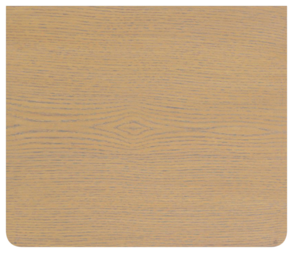 Lennon 1 Drawer Rounded Leg Nightstand, Natural