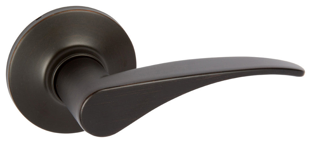 Delaney Hardware Dayton Dummy Lever, Tuscany Bronze, Right-Hand