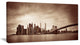 "Manhattan Financial District" Canvas Print40"x20"