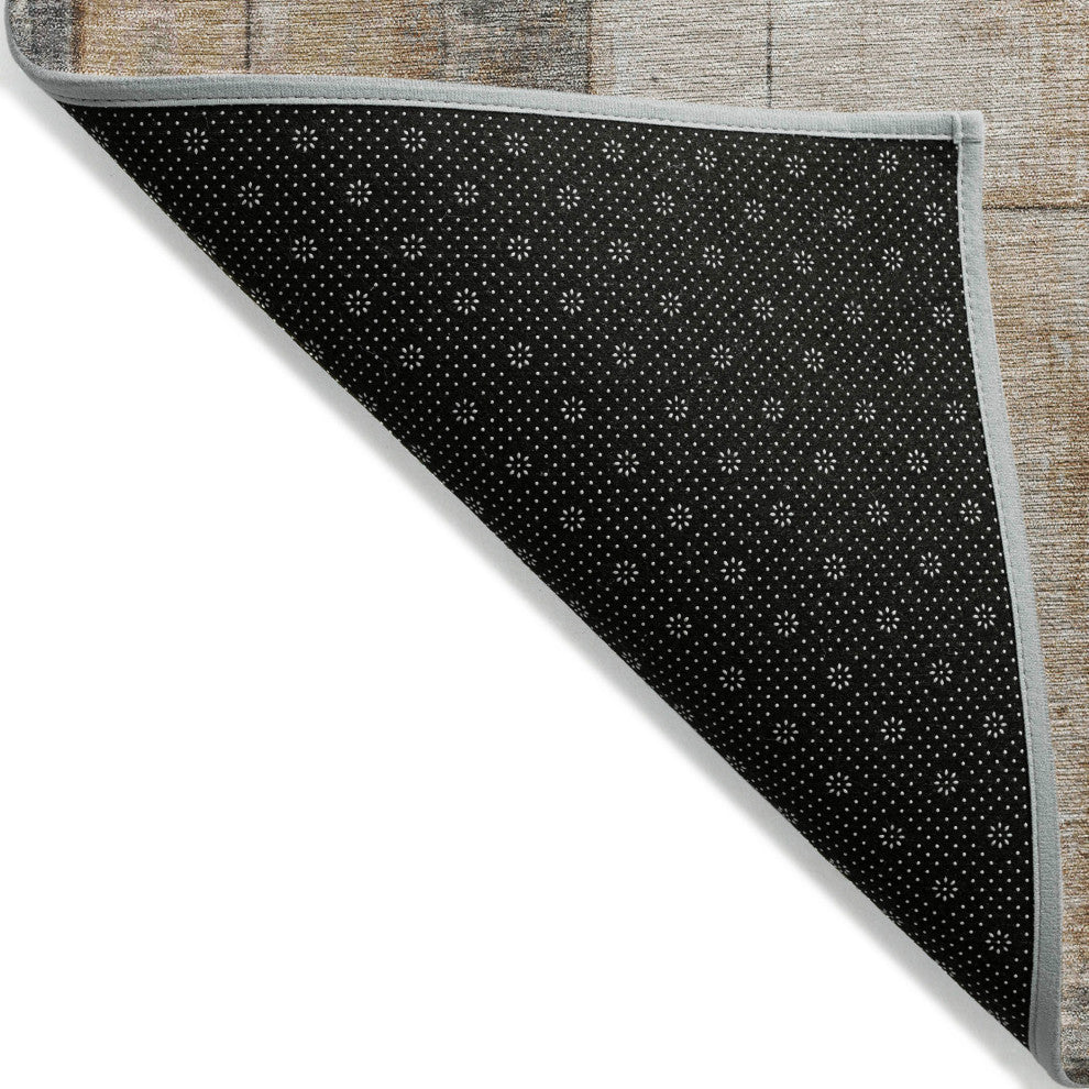 Machine Washable Indoor/Outdoor Chantille ACN1875 Copper 3' x 5' Rug