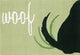 Frontporch Woof Indoor/Outdoor Rug Green 2'6x4'