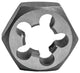 Pipe Hexagon Dies, 1/4-18 NPT