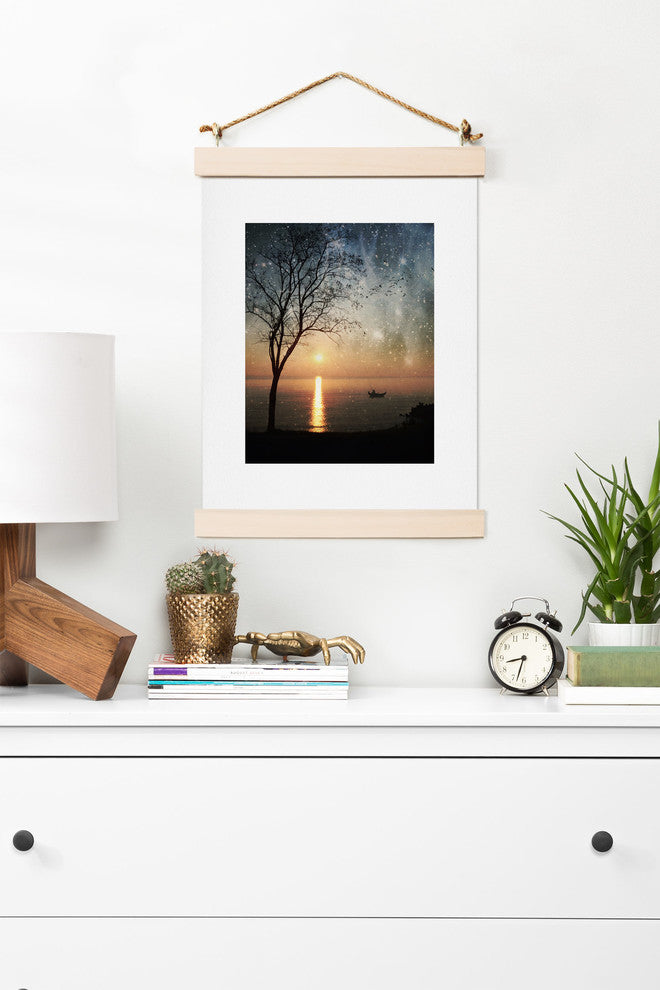 Deny Designs Belle13 The Old Man And The Sea Art Print