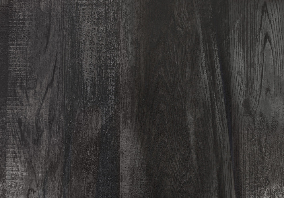 Dining Table, 60" Rectangular, Kitchen, Dining Room, Laminate, Black