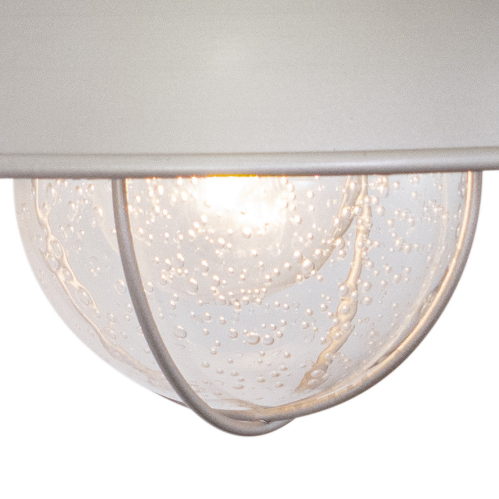 Harwich 8" Outdoor Wall Light Brushed Nickel