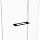 Prestige Skyline 18" Back to Back Shower Door Towel Bar, Matte Black