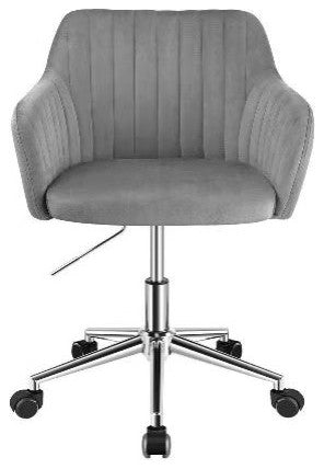 Modern Home Marceaux Modern Mid-Back Office Task Chair with Chrome Finish Stain