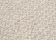 Colonial Mills Natural Wool Houndstooth HD31 Cream Modern Area Rug, Square 4'x4'